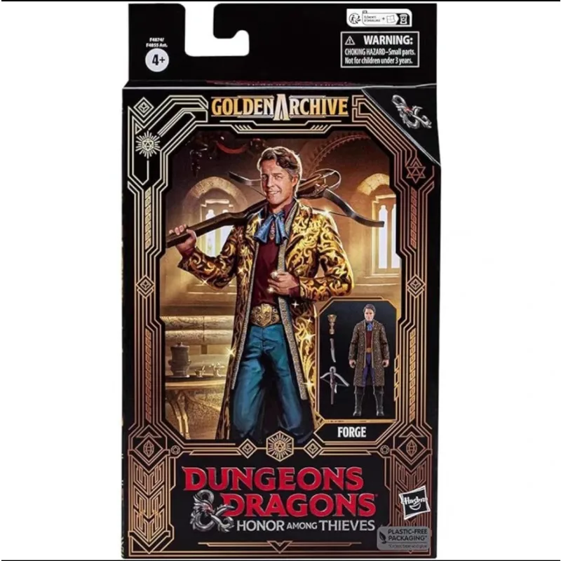 New Original Hasbro Dragon and Dungeon Honor Among Thieves Movie Golden Forge Action Figure Model Toy