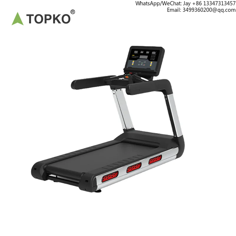 

New-Style Commercial Treadmill For Gym Smart Large-Screen Luxury Quiet Running Machine