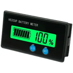 Taidacent BMS LCD Monitor TTL RS485 Battery Meter RS485 Modbus Energy Meter Lithium Battery Voltage Current Coulomb Display