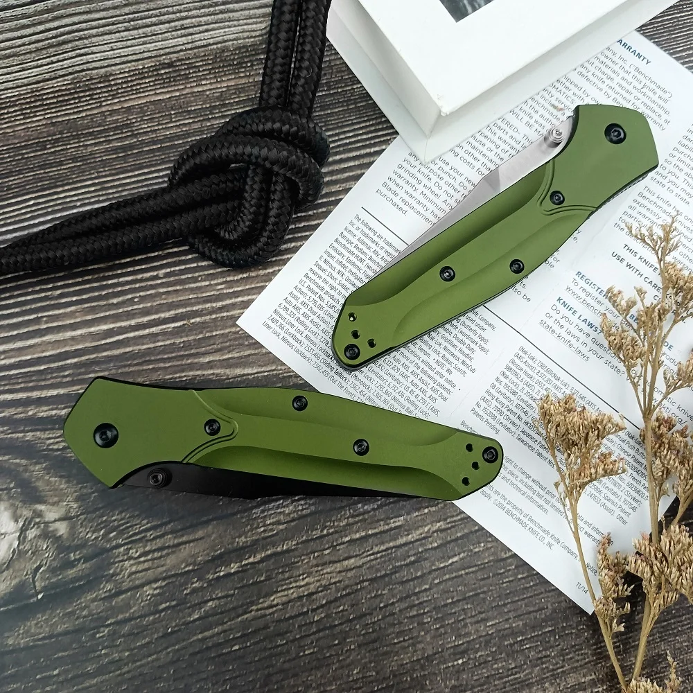 BM 940 High Quality Folding Knife Outdoor EDC Utility Pocket Knives Camping Hiking Survival Tools D2 Blade Aluminum Alloy Handle