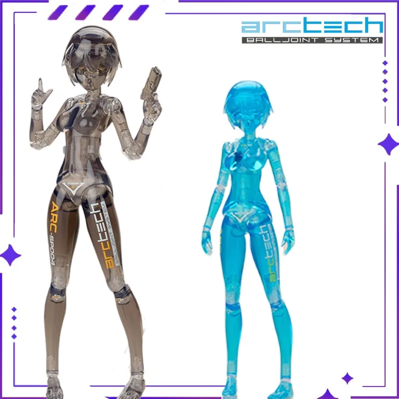 

[In Stock] APEX-TOYS Original ARCTECH Series Movable Human Body Transparent Black Limited Edition Movable Joint ModelGiftcollect