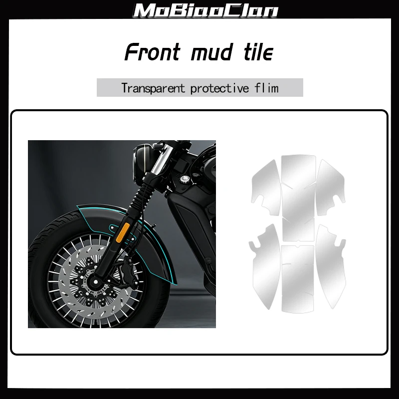 For Benda Commander600 2026 Invisible Car Cover Film Oil Tank Scratch Protection Sticker Motorcycle Modification Accessories