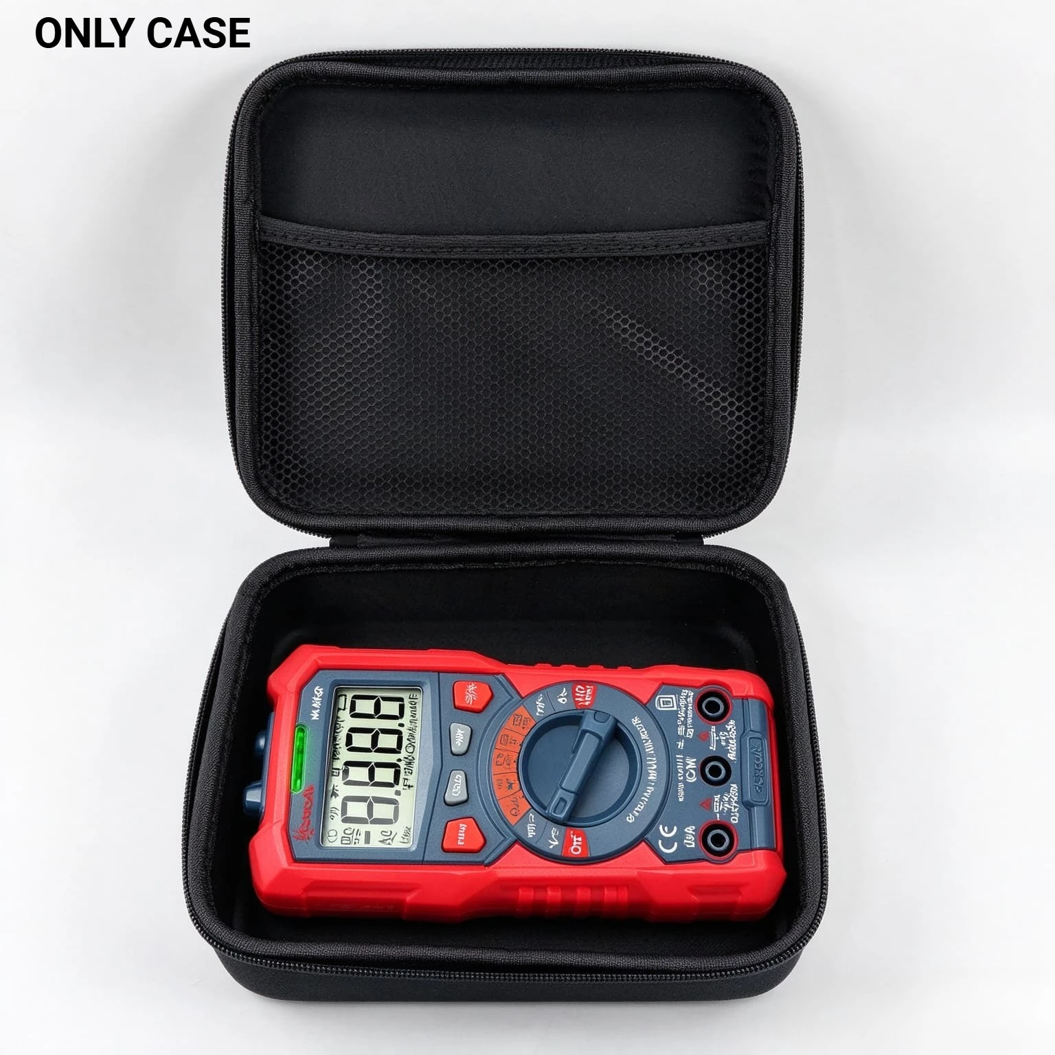 EVA Hard Storage Case Bag for Astroai Dm6000ar M6k0r M4k0r Dt132a Digital Multimeter, Portable Protective Carry Pouch