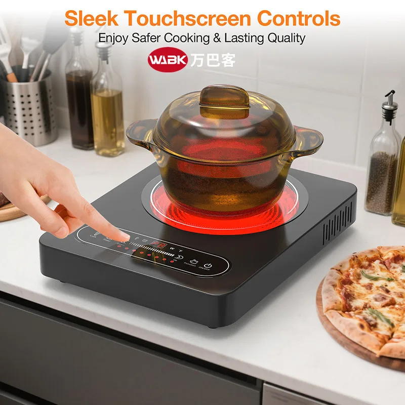 Electric Ceramic Stove, Household Infrared 110V Electric Stove, Induction Cooker, Kitchen Appliance, High Power
