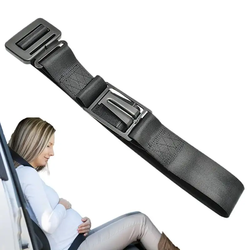 Pregnancy Safety Belt For Car Oxford Cloth Maternity Bump Strap Automotive Seat Adjuster Adjustable Belt Cover Prevent