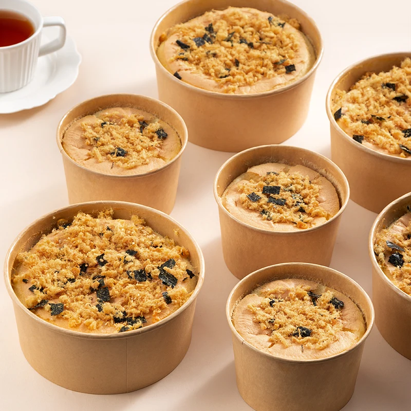 

Одноразовая шифоновая основа для торта, шестидюймовая коробка, тысяча слоев, коробка для рисования, бумажная чаша, одноразовая чаша, сумка, бумажная поддержка