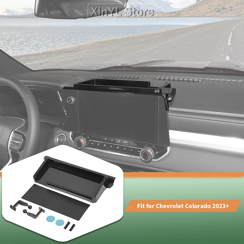 

Ящик для хранения на центральной консоли, органайзер, держатель для телефона для Chevy Colorado/GMC-CANYON 2023, аксессуары для салона автомобиля