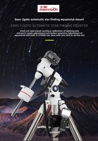 Maxvision EXOS-2 GOTO Equatorial with 2inch ST3 Steel Tripod Polar Axis Mirror Automatic Star Finding Equator