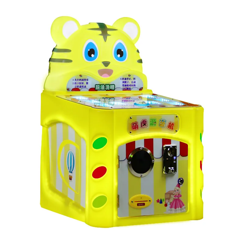 

New Ninix Tiger Whack-a-Mole Children's Electric Coin-Operated Mouse Game Machine US Plug for 3 Years Cute Playing Card Game