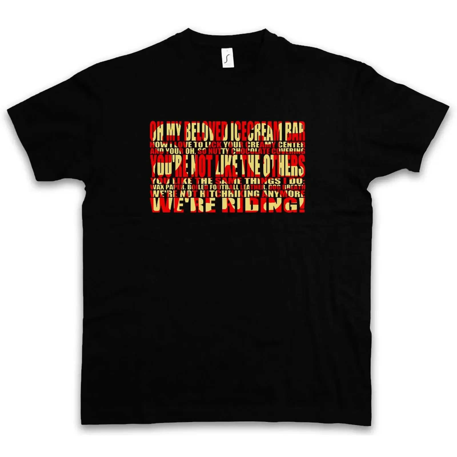 MADNESS T SHIRT Ren TV Series Stimpy and Ice Bar vintage Washed Breathable Top For Everyday Wear Stretched Slightly Versatile