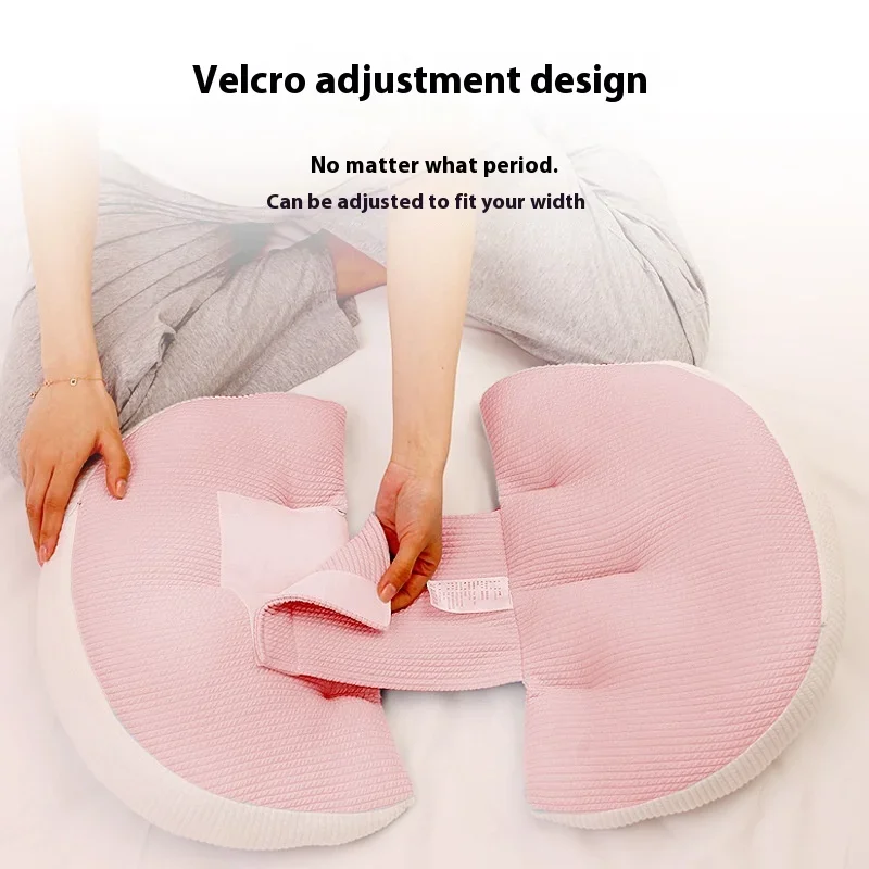 Pregnant Women Pillow Universal Waist Support Pad Side Sleep Artifact Pillow Modern Simple Semicircle Cushion Maternity Supplies