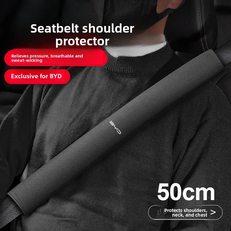 Extended Safety Belt Shoulder Protector Cover for Han Yuan Song S7 Qin F6 Tang Hai Bao Du Jie Lian Protection