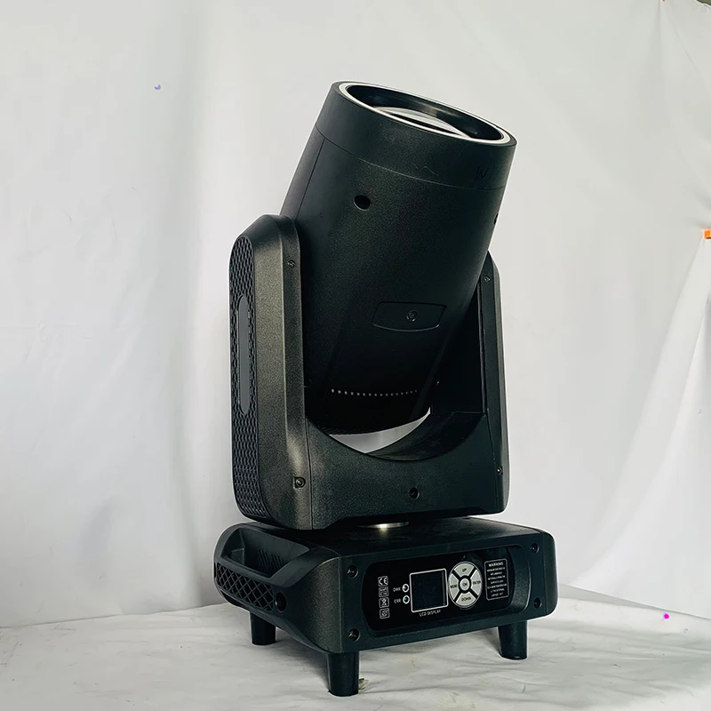 200W LED Sharpy Beam Moving Head Stage Light Professional DJ Equipment Party Gobo Lighting with Ring Circle for School Event Bar