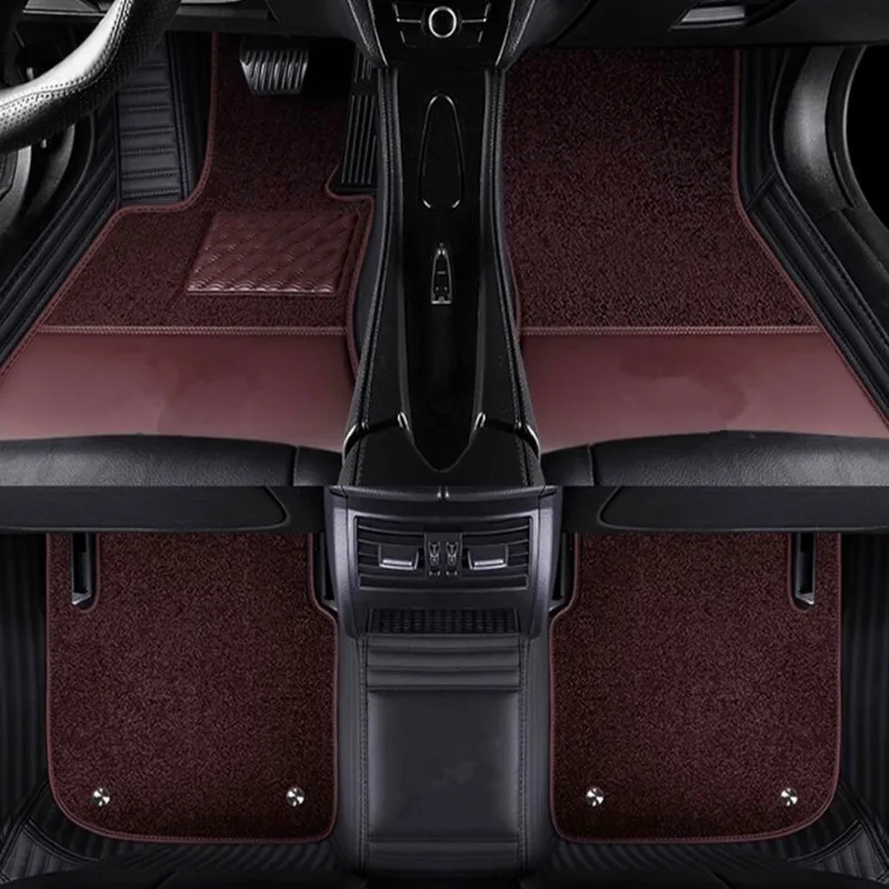 

Best quality, Custom car floor mats for Mercedes Benz GLE 300d 350 400 450 580 V167 W167 5 seats 2025-2020 double layers carpets