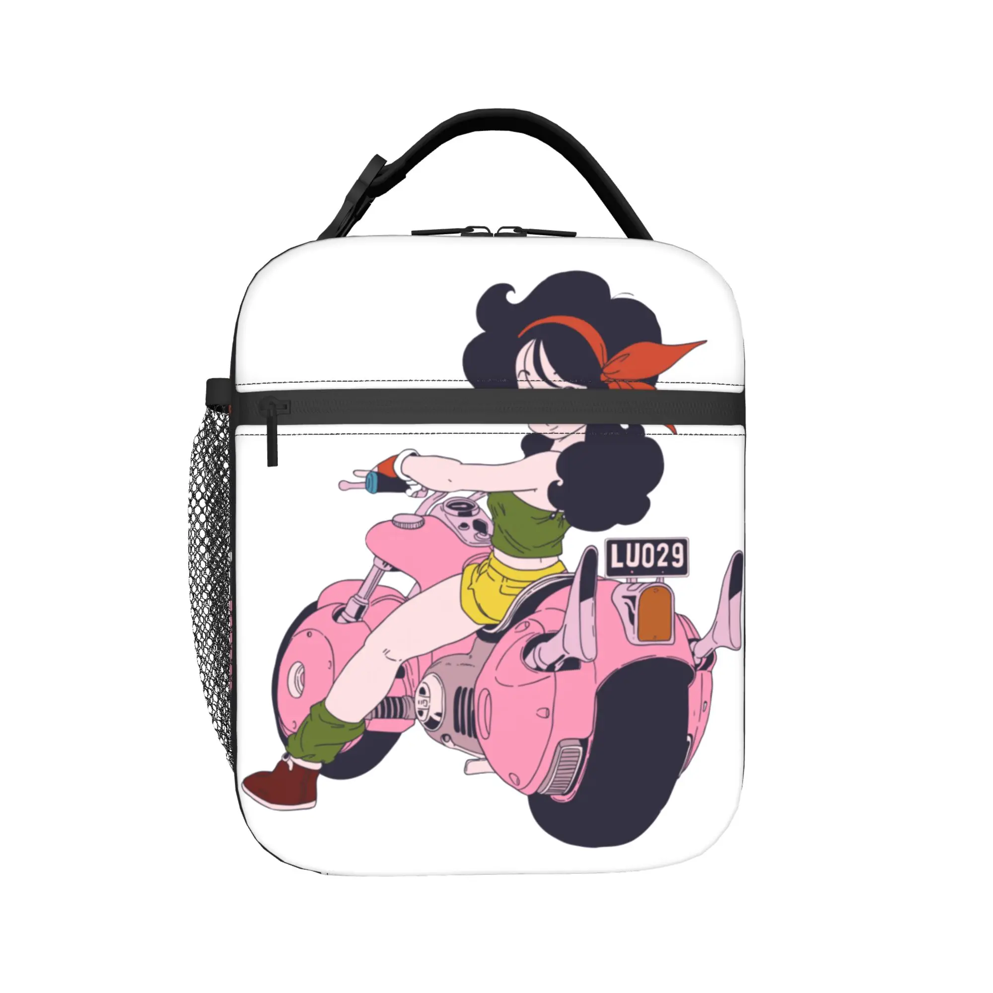 D-Dragon Ball Thermal Insulated Lunch Bag for Work Japanese Anime Portable Food Bag Container Thermal Cooler Lunch Boxes