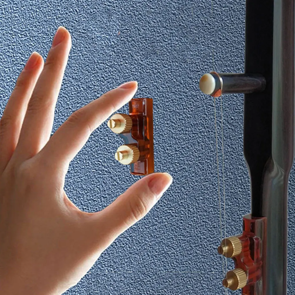 

Upgrade Your Erhu with Fine Tuner Enhanced Durability Copper Core Plastic Body Secure Fit Quick Installation Music Instrument