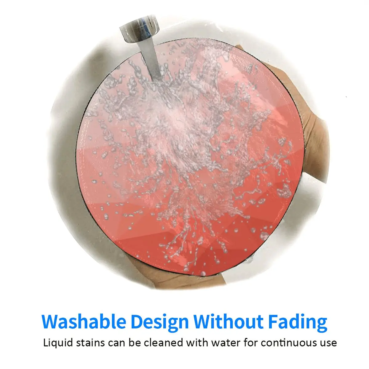 Mesh Ombre Mouse Pad Geometric Print Printed Rubber Mousepad For Notebook Computer Soft Kawaii High Quality Mouse Mats