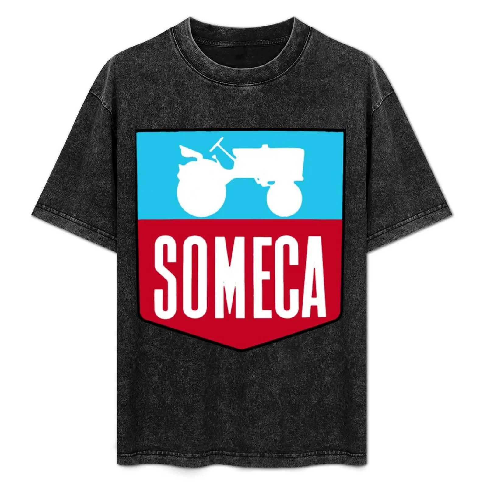 Someca Camiseta clásica de moda urbana, camiseta informal