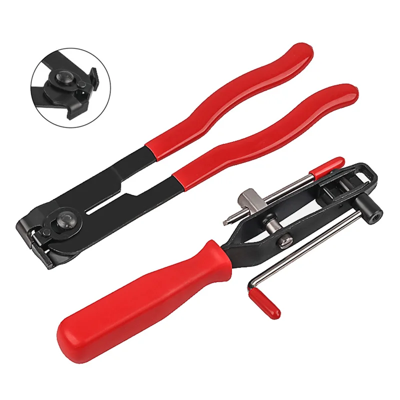 

B03C-2Pcs CV Joint Clamp Plier Tool For Vehicles ATV UTV Dust Casing Bundle Pliers Hose Clamp Plier