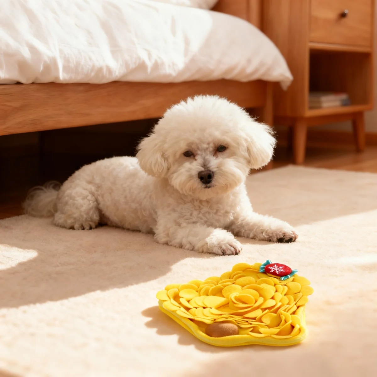 وسادة نفخ الكلاب الجديدة لعيد الميلاد ناعمة ومريحة، تساعد على ممارسة القدرة على تعريف كلبك. إنها في الاسلوب #4