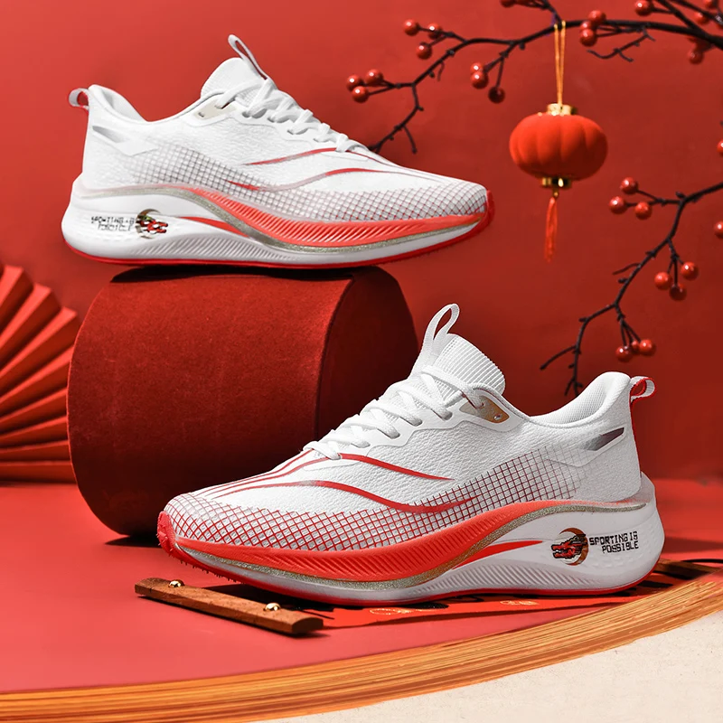 

Spring and Autumn Hot Selling Fashionable Shock-absorbing Running Shoes, Comfortable and Breathable Sports Shoes