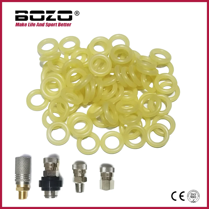 

High Strength Polyurethane Sealing Orings O-rings Gasket Washer 90 Duro for 8mm Quick Disconnect Diving Mountaineering