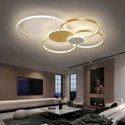 Modern LED Chandelier Lighting For Living Study Room Ceiling Lights Indoor Hall Lamps Parlor Foyer Lustres Chandeliers Luminaire