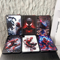Cartoon Spider Man Soft Tablet Protective Case For IPad 9 8 7th Generation Air 4 5 6 10.9 Mini 6 Pro 9.7 11 A16 13inch Case