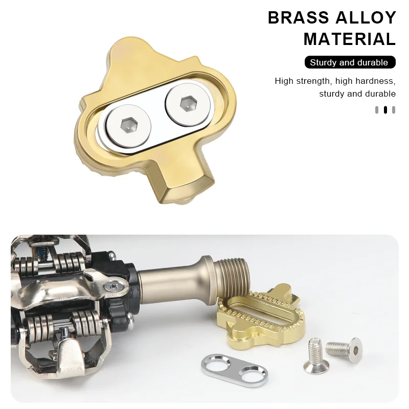 Cleat Sepatu Sepeda Gunung untuk Shimano SPD Klip Pedal Sepatu Sepeda MTB Pedal Cleat Multi-rilis Pedal Spd Aksesori Bersepeda