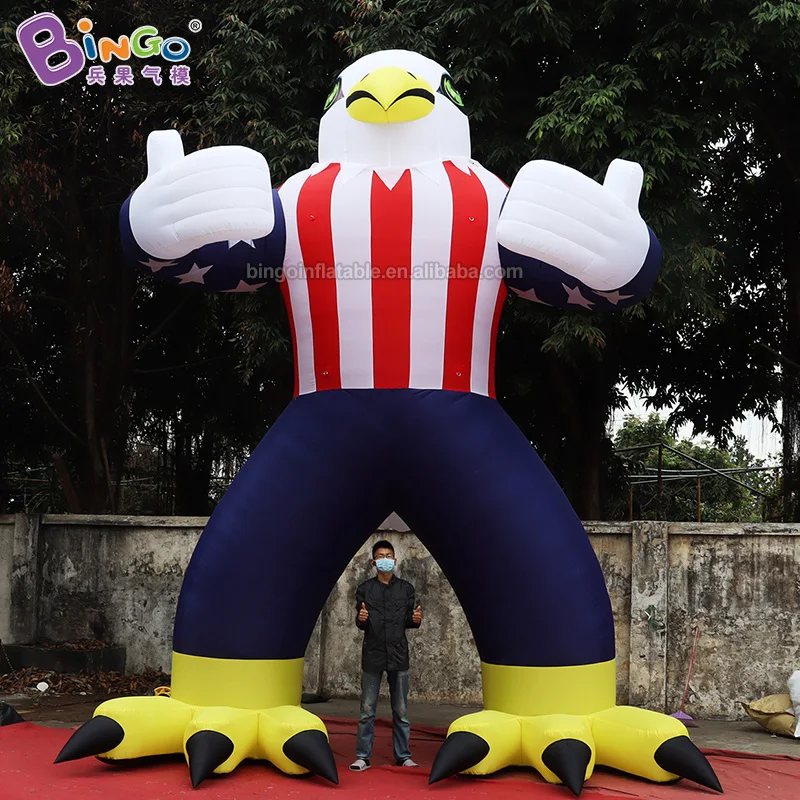 

Hot Sale Customized Inflatable 4.6X3.4X6 Meters Eagle Outdoor Use Model For Decoration