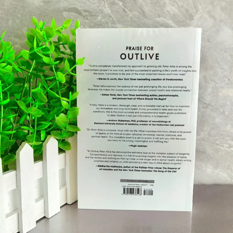 Outlive Par Peter Attia A Ciência e Arte da Longevidade Livre De Poche En Anglais