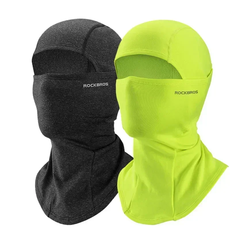 AliExpress ROCKBROS Keep Warm Balaclava Winter Women Men's Motorcycle Bike Helmet Inner Cap Cycling Skiing Face Mask Thermal Windproof Hat