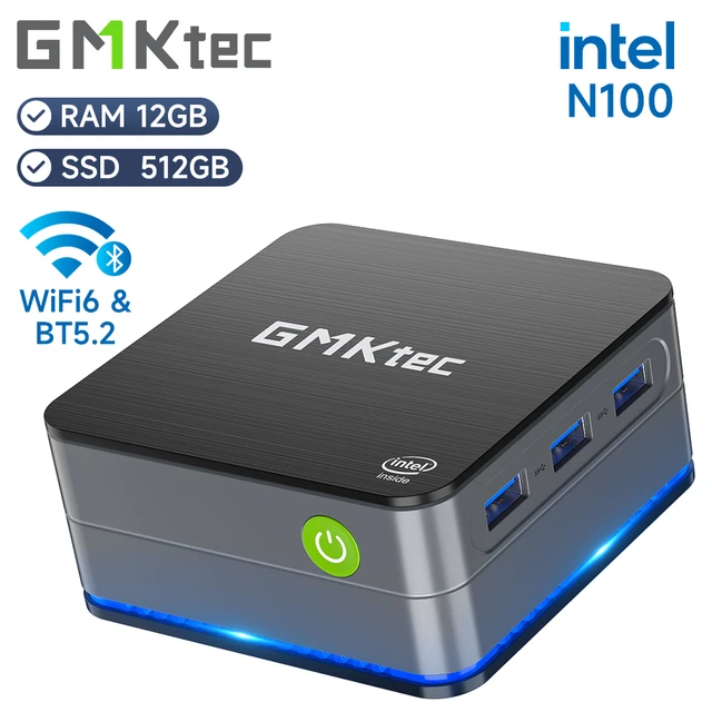 GMKtec G2 Mini PC Windows 11 Pro Intel 12th Gen Alder Lake N100 Mini PC  DDR5 12GB RAM 512GB ROM WiFi 6 BT5.2 Desktop Computer - AliExpress 7