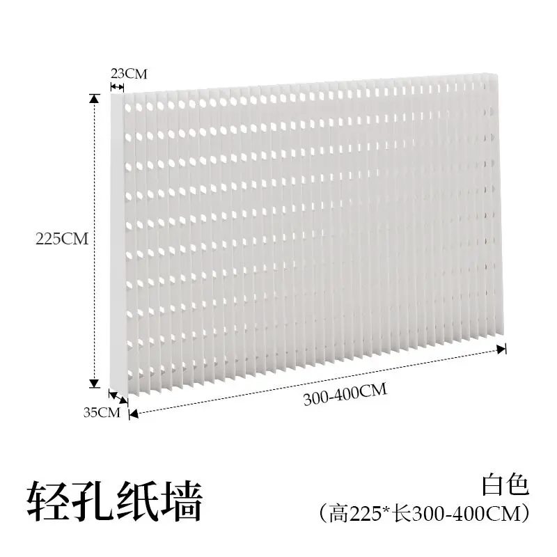 جدار تقسيم شاشة المكتب قابل للطي بالضغط والسحب، جدار تقسيم المعرض التجاري بسيط ومستقر