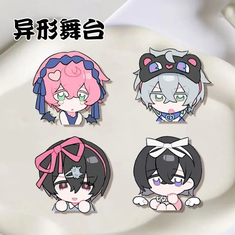 ALIEN STAGE Badges Pins Mizi Luka Ivan Till Women Brooch Fashion Cosplay Kawaii Charms High Quality Brooches for Bag Accessorie