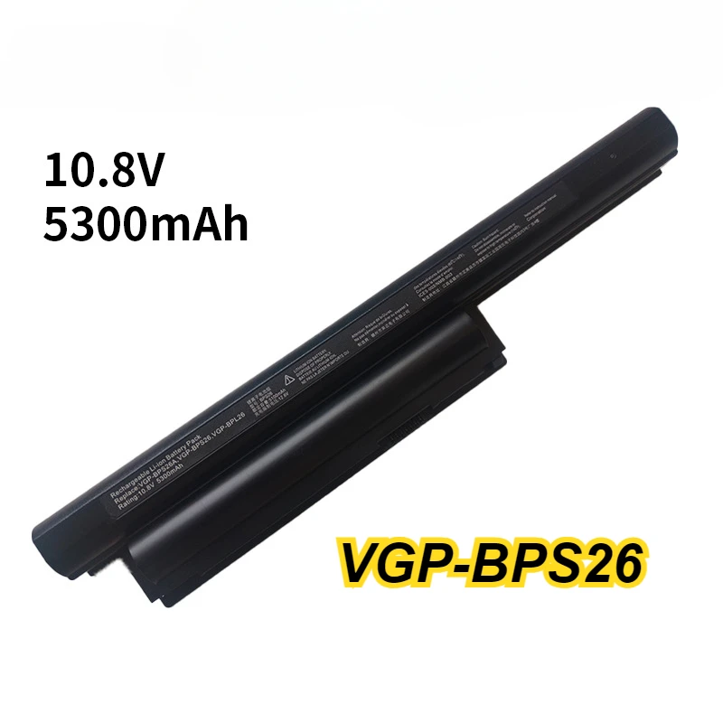 Laptop Battery VGP-BPS26  for Sony Vaio BPL26 BPS26A SVE17 CA CB EG EH EJ EL VPCCA VPCCB VPCEH VPCEJ  VPCEG VPCEL 1711q1rw 10.8V