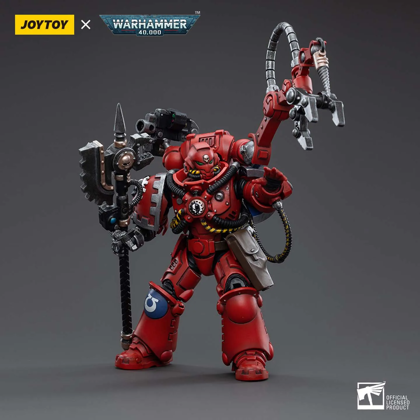 JOYTOY Dark Source Warhammer 40k Extreme Warrior JT3761 Original Cast Technology Warrior - Tibestis Technology Army Modelo 1:18