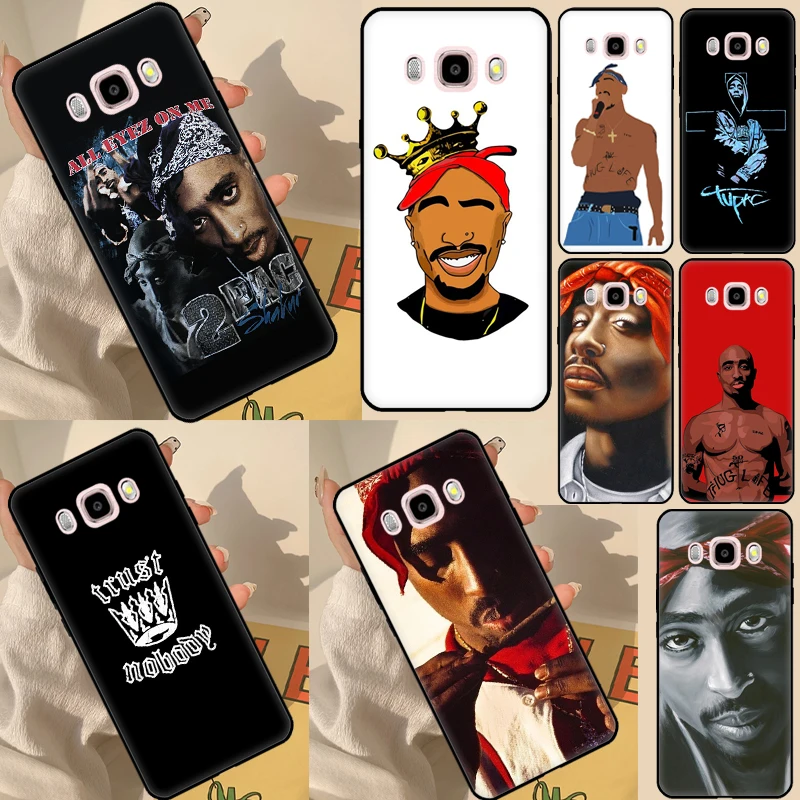 Rapper 2pac Singer Tupac Case For Samsung Galaxy J8 2018 A3 A5 J1 2016 J3 J5 J7 2017 A6 A7 A8 A9 J4 J6 Plus Cover