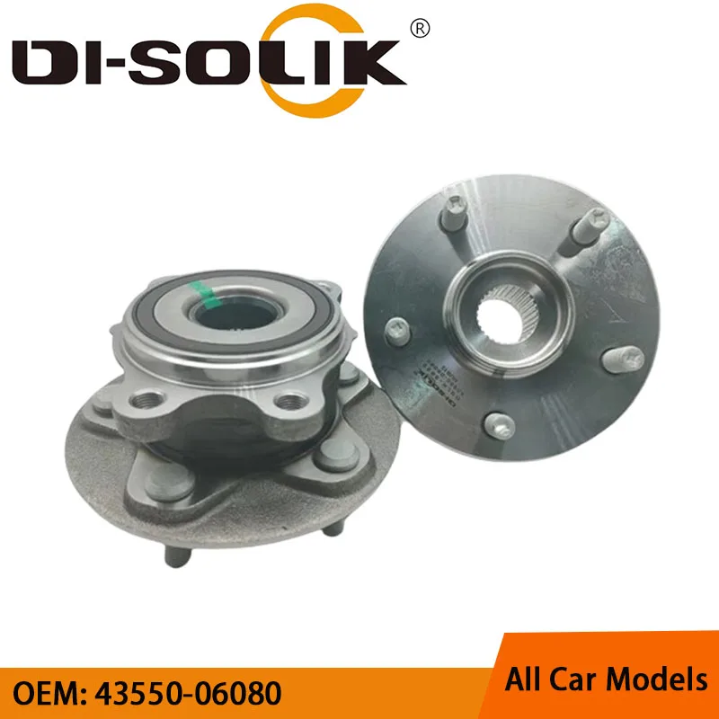 

DI-SOLIK 43550-06080 43550-07020 43550-06050 43550-0R06Auto Front Wheel Hub Bearing Front Axle for Gac toyota Camry V7 2018 2024
