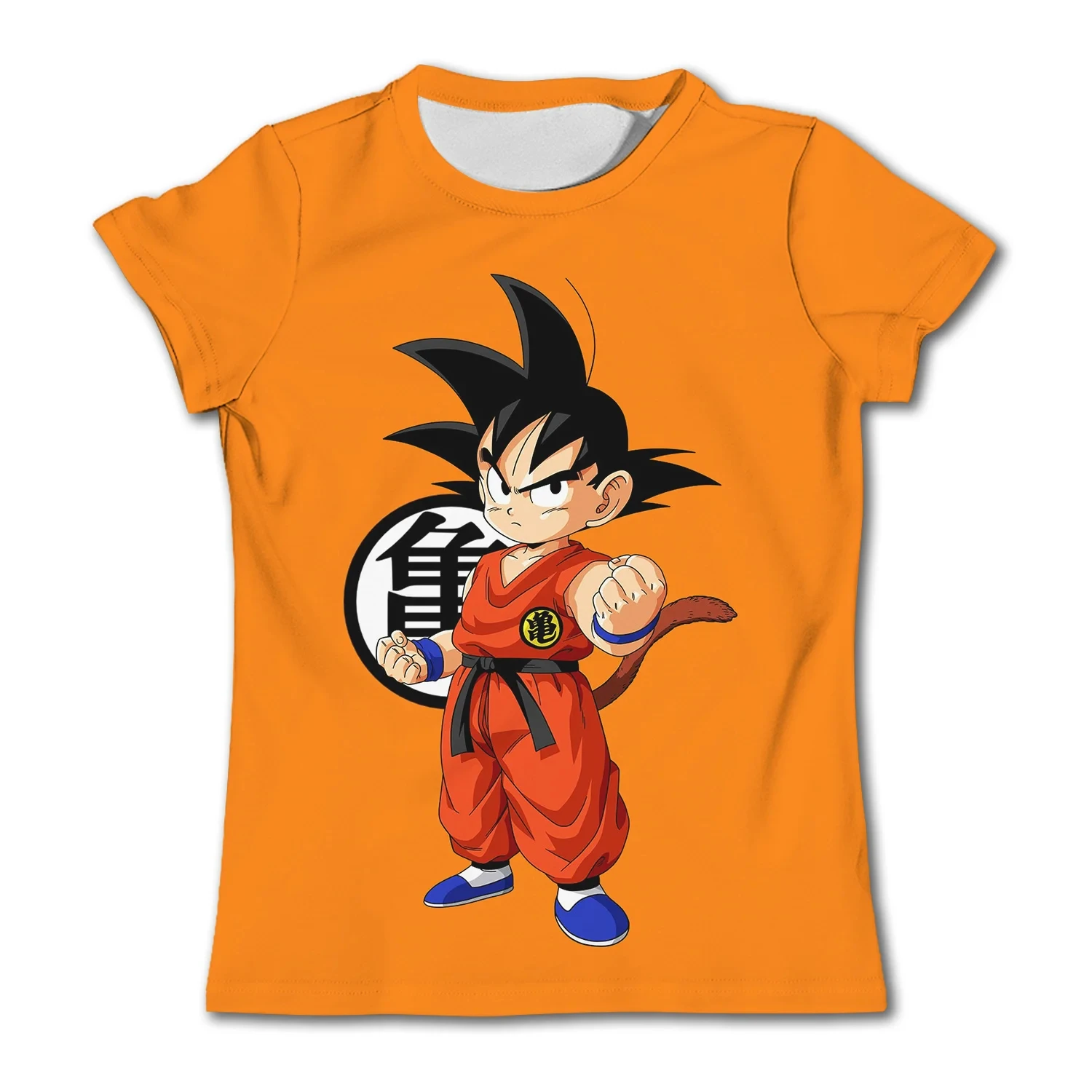 Dragon Ball KakarottoSummer T-shirt Dzieci Chłopcy Ubrania Super Saiyan Son-Goku 3d Print Tees Dzieci 2 do 8 lat Oddychające topy