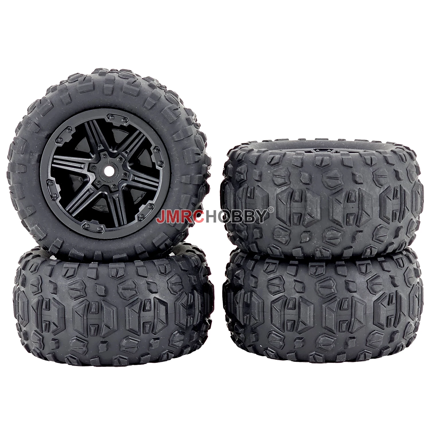 4PCS 85x43-54 SCY16102Pro 16104 Pro SG116 Pro MJX Hyper Go16208 H16BM 14210 H14BM Wltoys124017 124008 RC Car Off Road Wheels