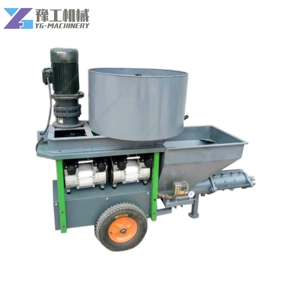 YG 511 Cement Mortar Spraying Machine with Diesel Engine