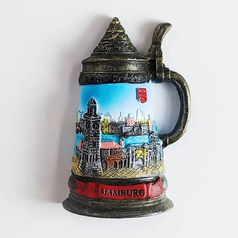 ملصقات ثلاجة ألمانية ، هدايا تذكارية للسفر ، ألمانيا ، شلوس ، نيوشفانشتاين ، مغناطيس ثلاجة معلق ، هدايا زفاف