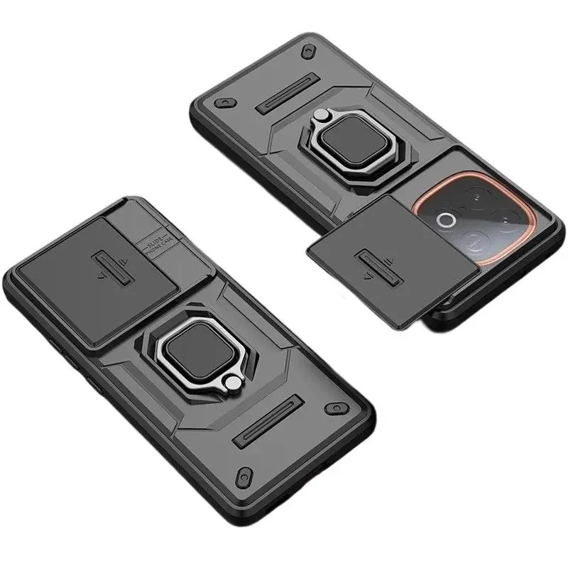 ل VIVO IQOO Neo 10 الصين Z10 5G حافظة مسنده الوفير الهاتف قذيفة الثقيلة درع الصلب ل IQOO 13 Neo10 Z 10 غطاء