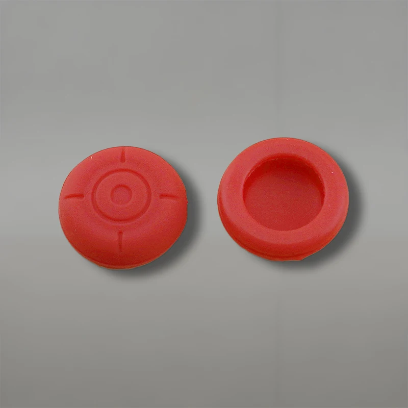 YuXi 2PCS สําหรับ Nintend SWITCH LR ปุ่มจับ REMOTE Rocker Caps NS Anti-SLIP ป้องกันซิลิโคนฝาครอบอุปกรณ์เสริม