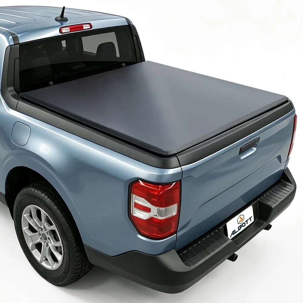 4.5 FT Soft Roll Up Truck Bed Tonneau Cover