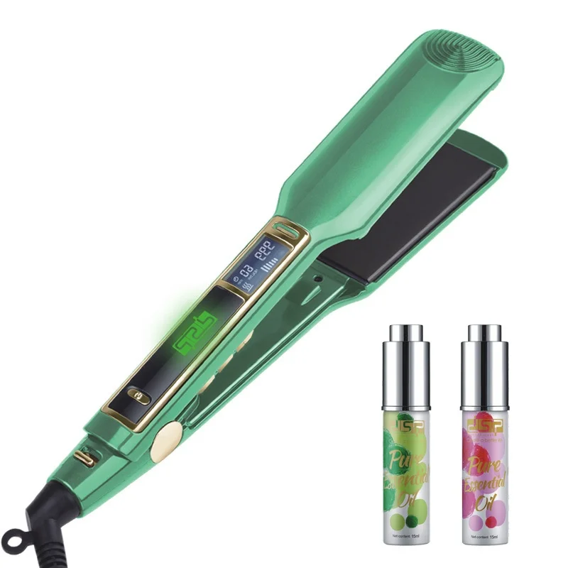 

Electric Straightener For Straight Hair And Curly Hair, Dual-purpose Straightener With Bangs Clip, No Hair Damage Ironing Board