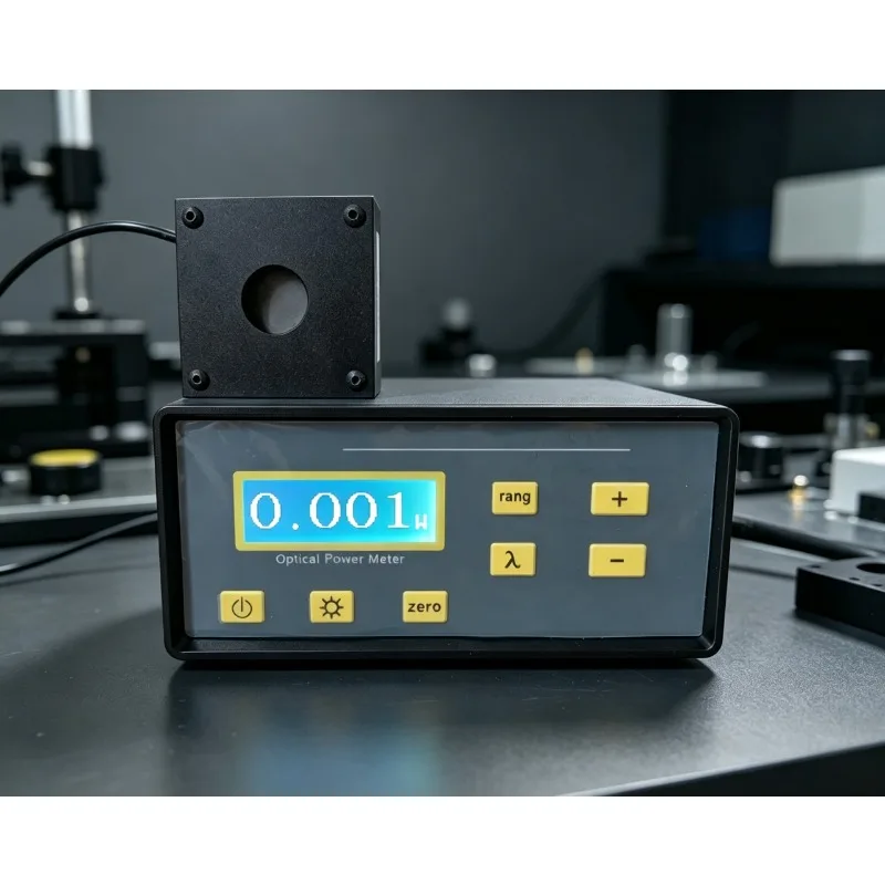 Industrial High Precision Digital Laser Power Meter 6W Range 1mW Resolution High Damage Threshold Optical Sensor