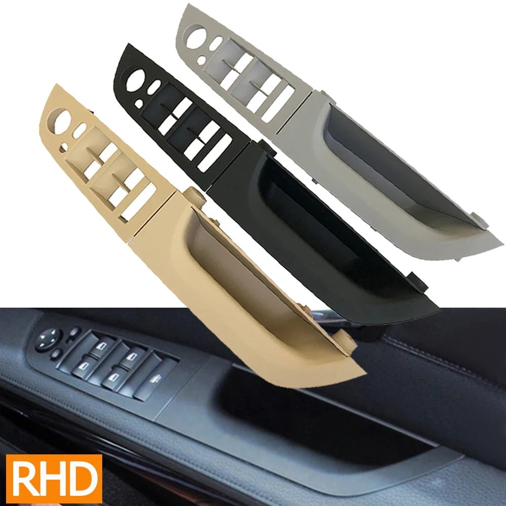 RHD Interior Front Right Driver Door Armrest Pull Handle Panel Cover Trim For BMW 3 Series E90 E91 316 318 320 325 328 2005-2012