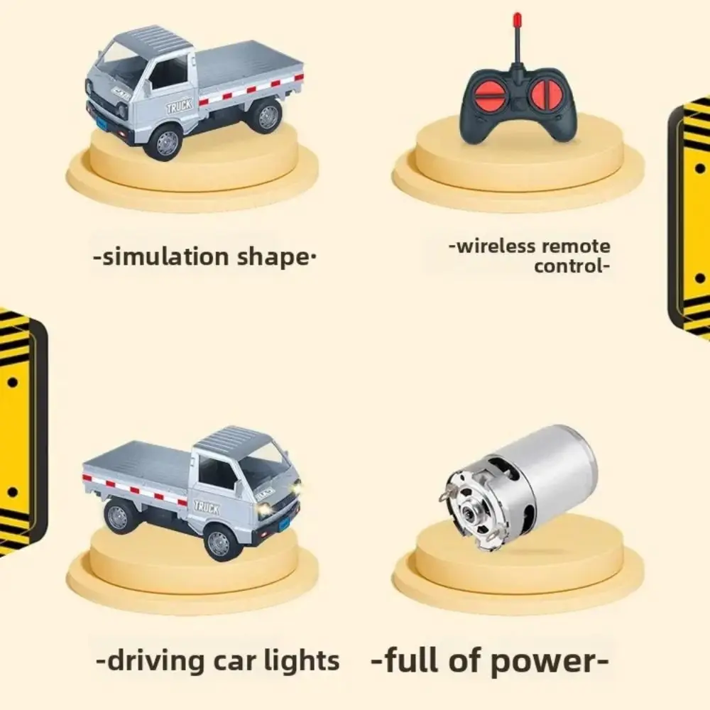 Simulazione di carrelli elevatori telecomandati con musica leggera 1:16 Veicolo di ingegneria Funzione di spruzzo a 11 vie Veicolo di ingegneria per camion RC